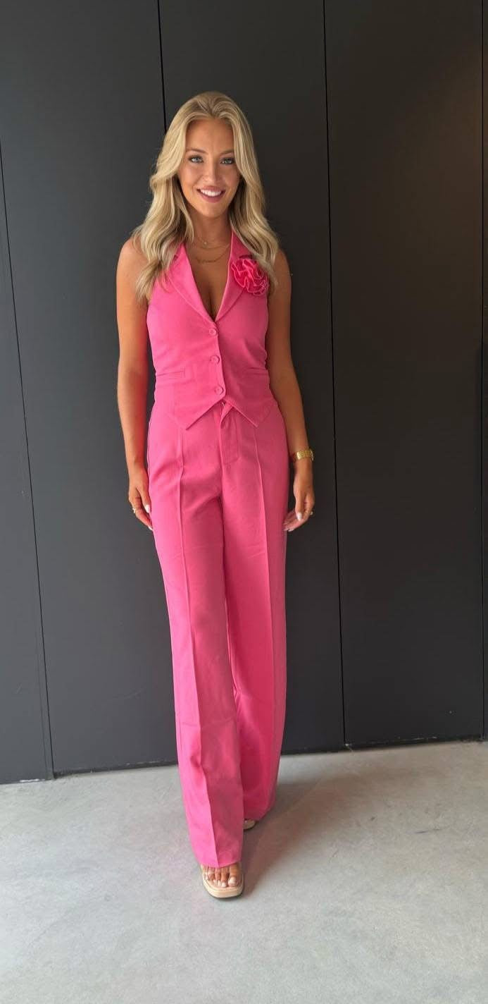 Pink kostuum