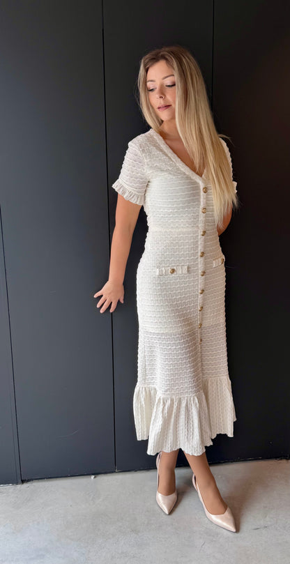 Kleedje Sophia crème